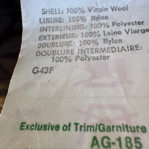 VTG Northern Sun Canadian-Made Pure Virgin Wool Parka Coat with Fur Trim & Embro - Picture 15 of 17